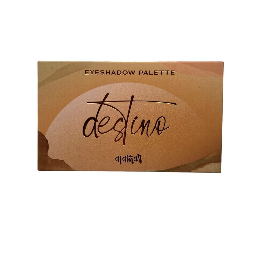 Alamar Cosmetics - Destino Eyeshadow Palette - 10 Beautiful Colors New Makeup